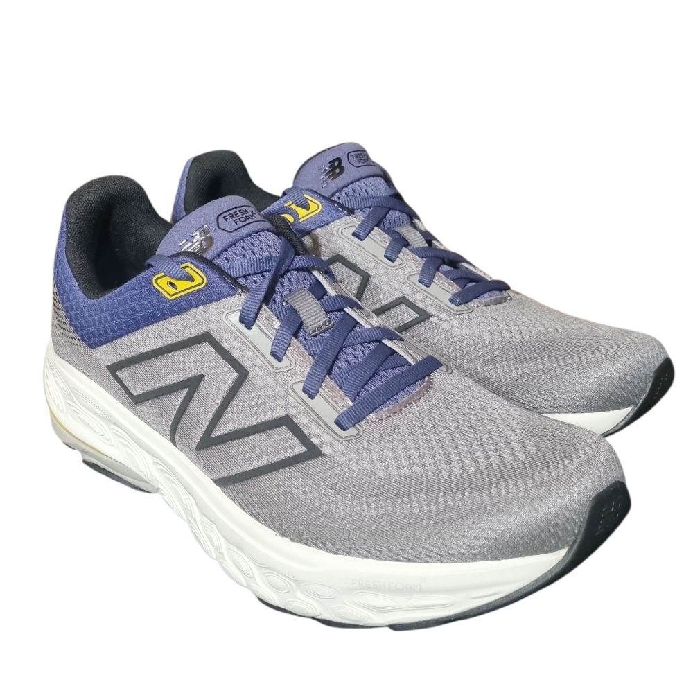 New Balance Women's Gray and Blue Athletic Shoes